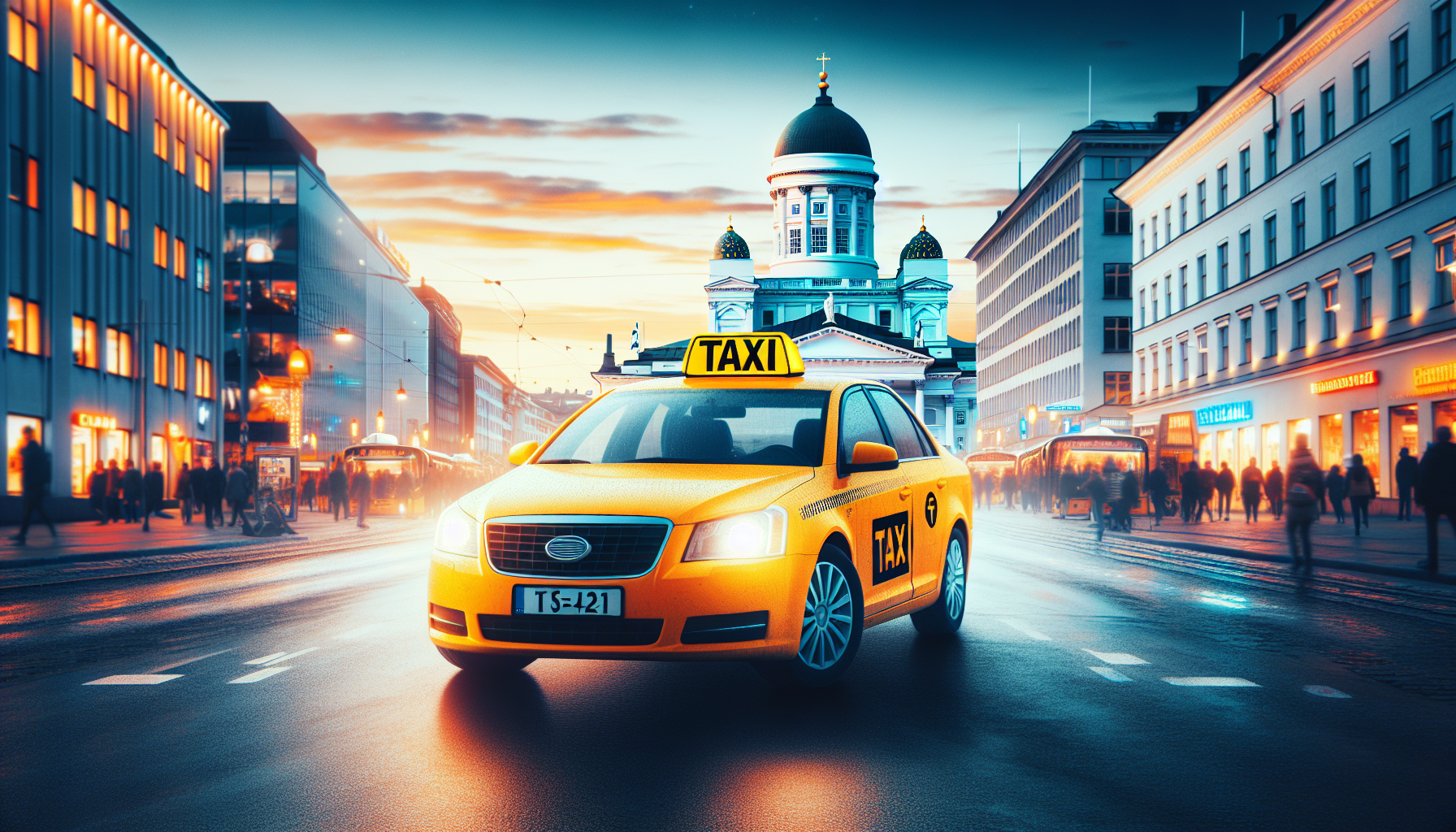 FinLadesh- The Local Taxi company of Finland